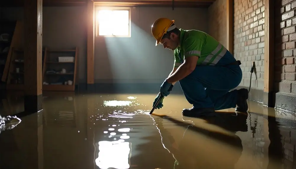 Professional water damage restoration services in Crown Point, IN